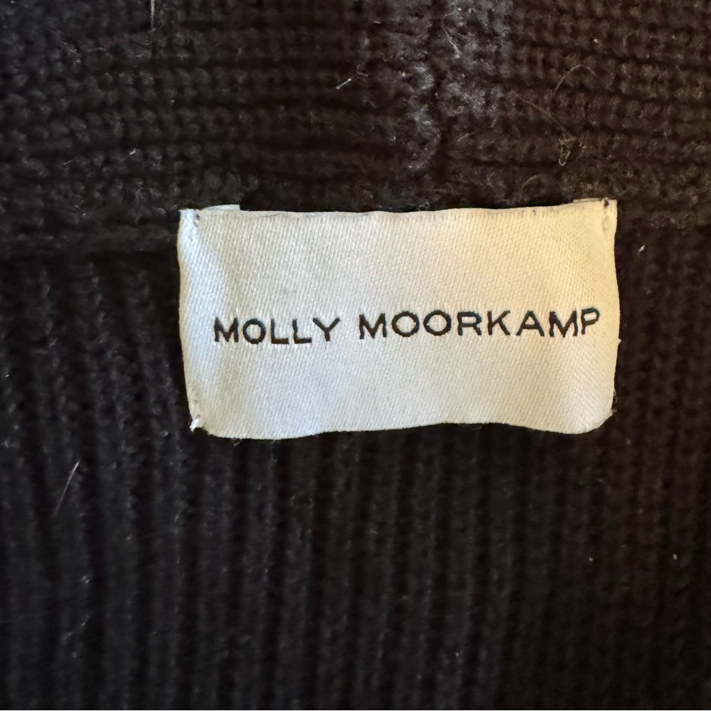 Molly Moorkamp Joanie Black Cardigan Size Small - Picture 3 of 4